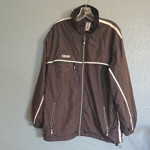 CCM Black and White Men's Windbreaker